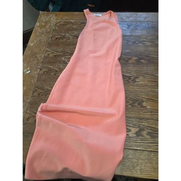 House of CB Yasmine peach cut out back bandage dress sz L+ - Picture 3 of 6